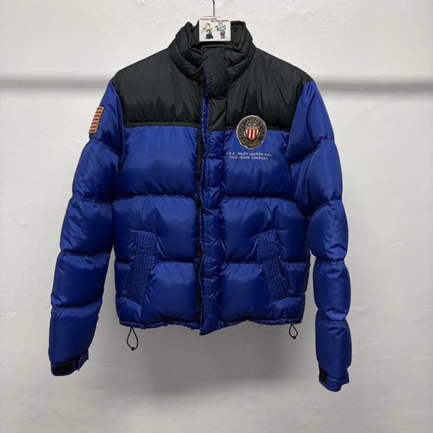 폴로 진스 패딩