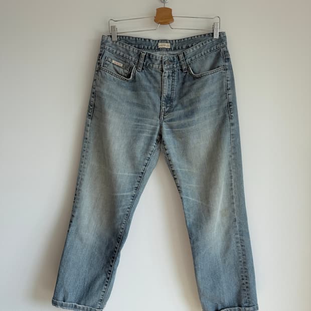 올드 캘빈클라인(CK) 데님 팬츠(데미지 확인)