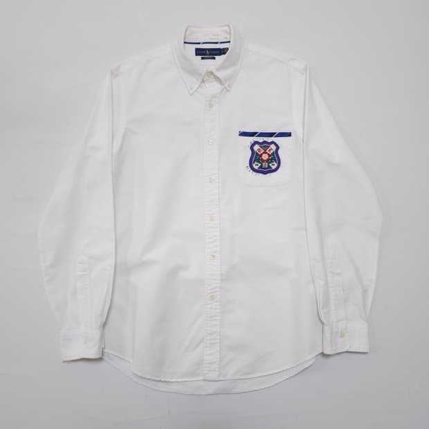 폴로 해군패치 셔츠