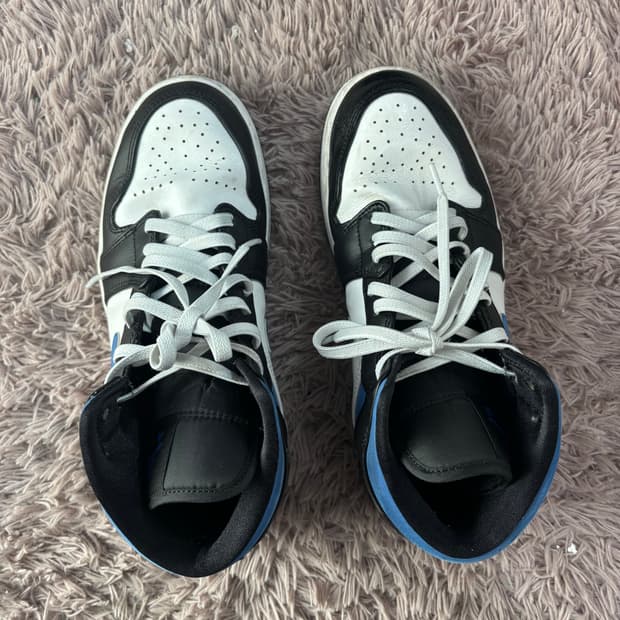 나이키 조던 1 미드 레이서 블루 260