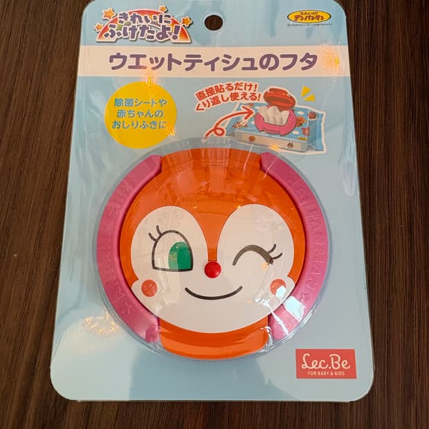 호빵맨 짤랑이 물티슈 캡 