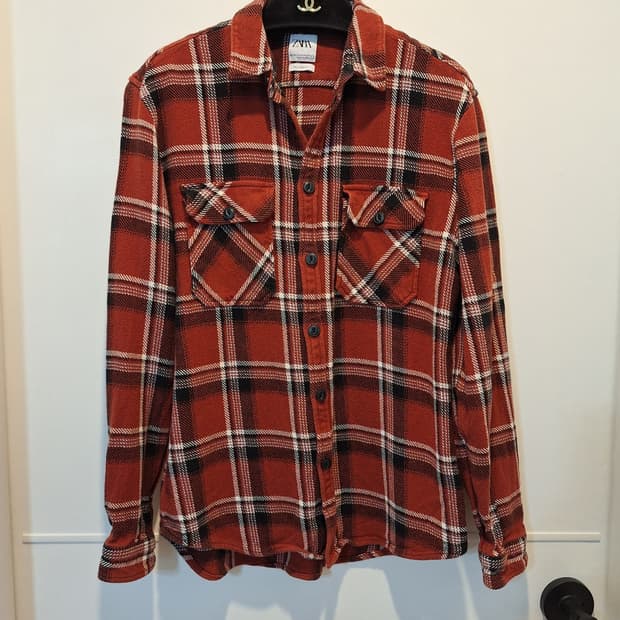 자라 ZARA 여성 도톰 셔츠 남방 