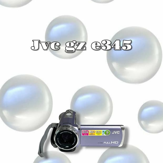 희귀기종 & 희귀색상 / Jvc gz e345 빈티지 캠코더