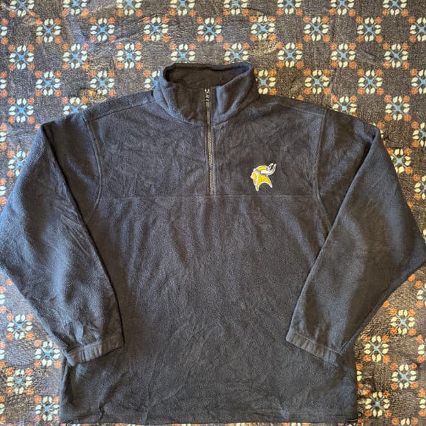 NFL Minnesota Vikings 하프집업 플리스