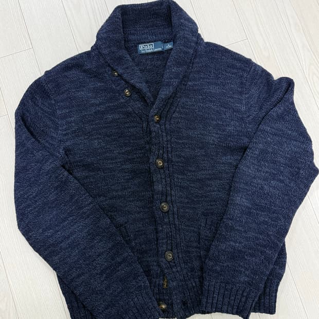 00s POLO Shawl Collar Cardigan