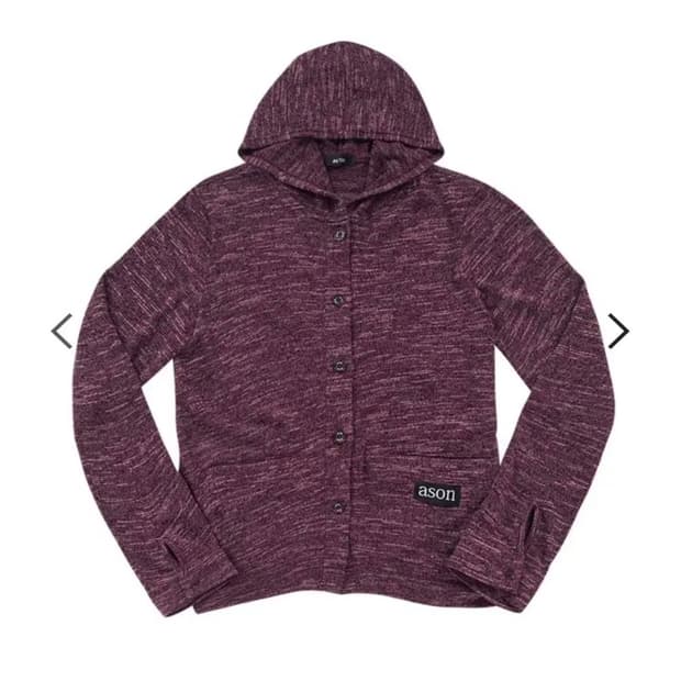 ason 애즈온 선데이 후드 가디건