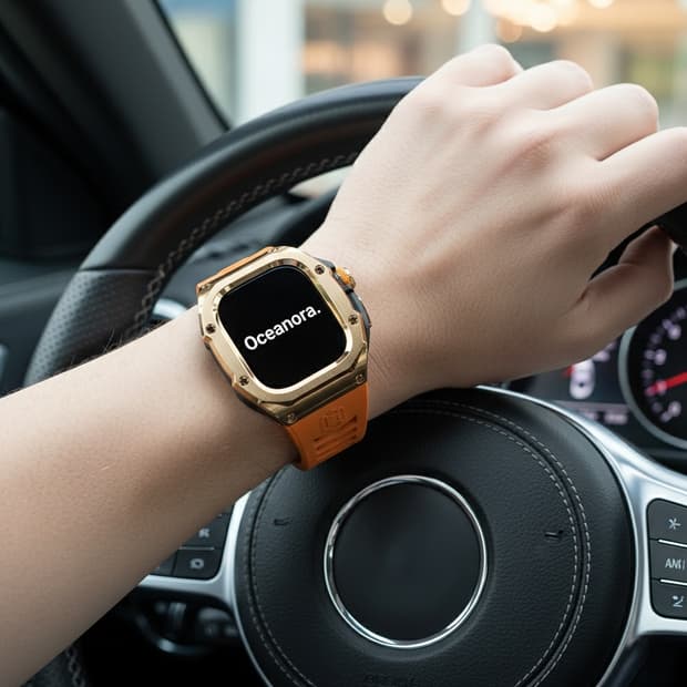 Oceanora 애플워치 울트라 리차드밀 49mm 스틸 럭셔 리 커스텀