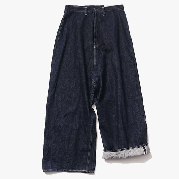 DAN - 0 POCKET SELVEDGE DENIM PANTS