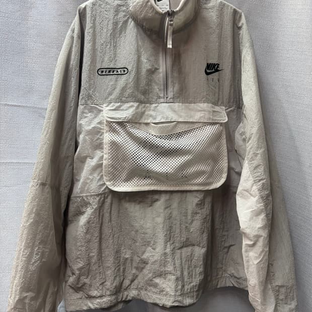 나이키 에어 메쉬 캥거루 포켓 아노락 바람막시 XXL(2XL)