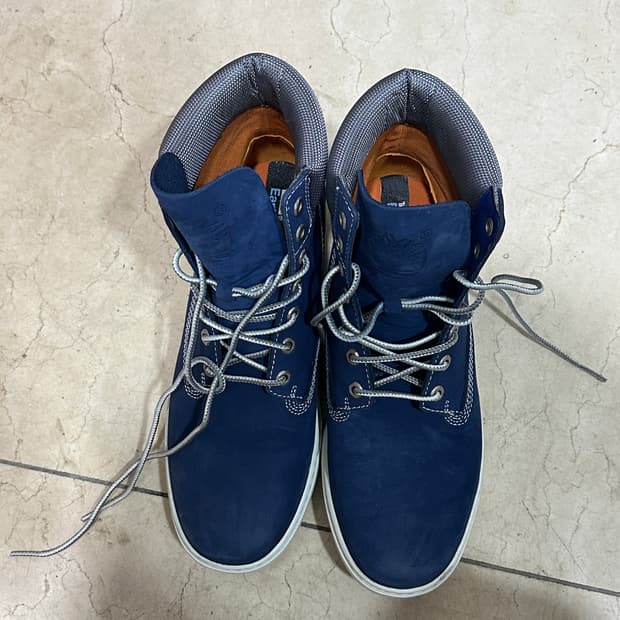 희귀템) 팀버랜드 워커 부츠 블루 US 9 ,270 사이즈