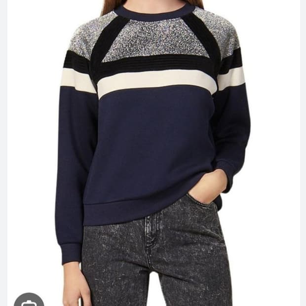 산드로 추동 네오프렌 맨투맨 55.44