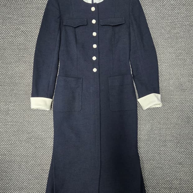 미샤 MICHAA 네이비 롱 원피스