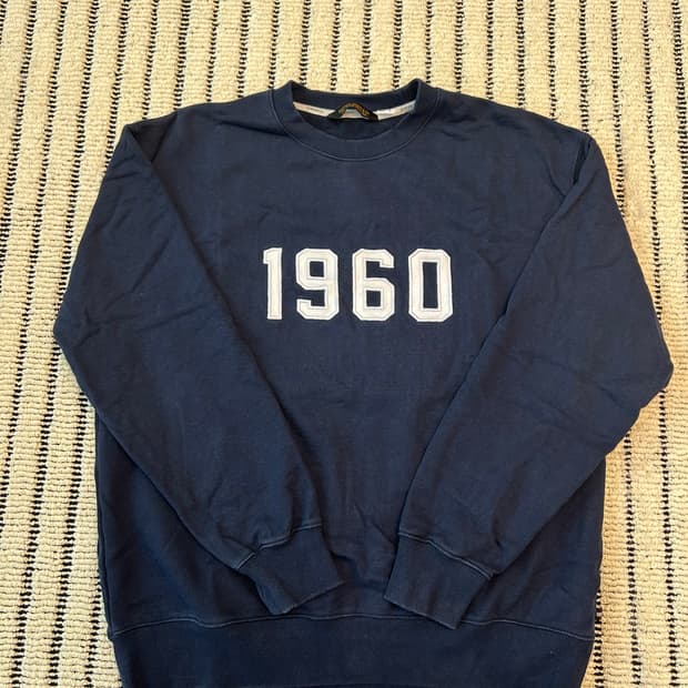 유니폼브릿지 1960 빅로고 네이비 맨투맨