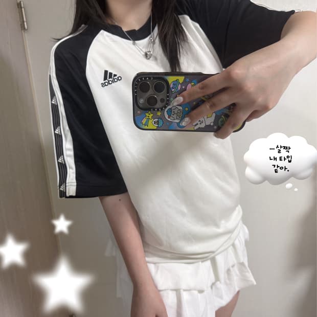 아디다스 올드스쿨 기능성 반팔티