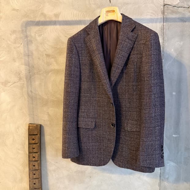 ALBERO 알베로 베이비 알파카 트위드 자켓 100