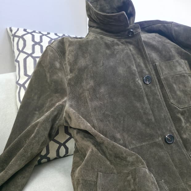 자라 스웨이드 제킷