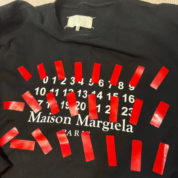 메종 마르지엘라 맨투맨 s사이즈