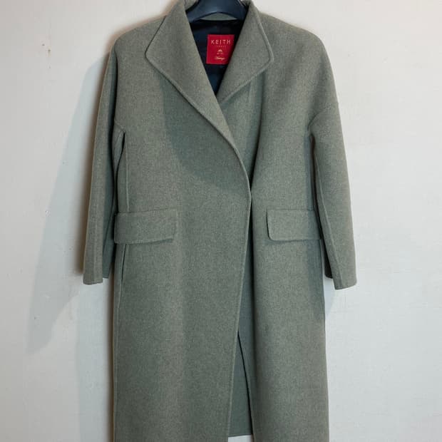 키이스 런던 울 블렌드 코트