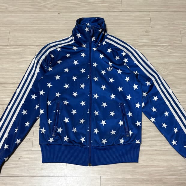 아디다스 제레미스캇 빈티지 별 져지 블루 100