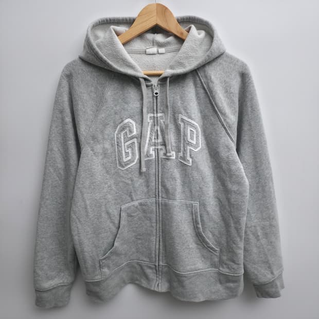 [M] GAP 갭 그레이 후드집업