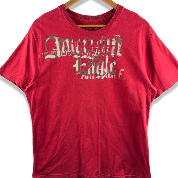 아메리칸이글 Y2K 레터링 티셔츠2708
