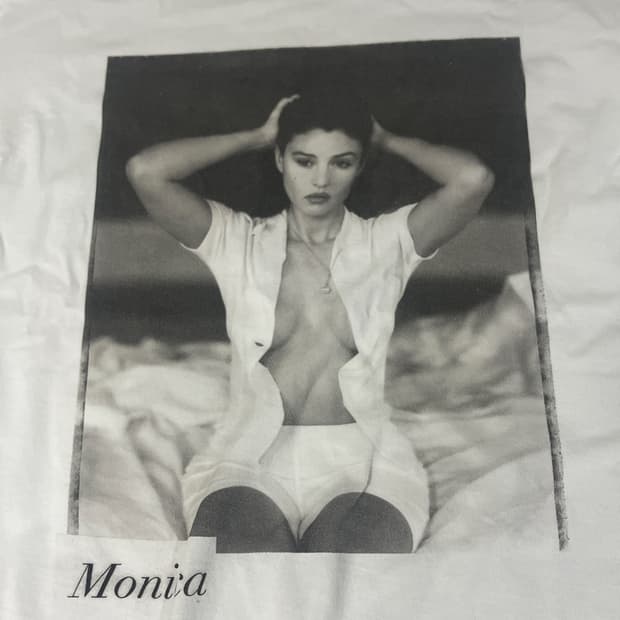 Dolce & Gabbana 모니카 벨루치 반팔 티셔츠