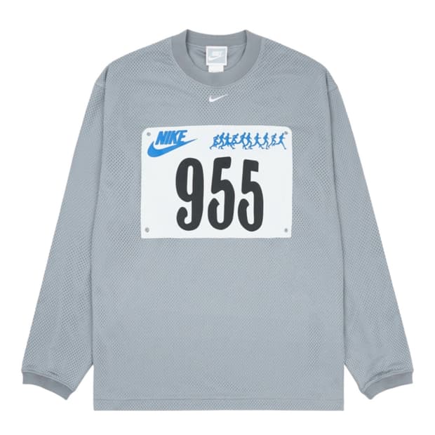 나이키 x CPFM 롱슬리브 저지 그레이 XL