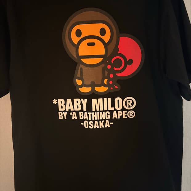 베이프 베이비 마일로 티셔츠