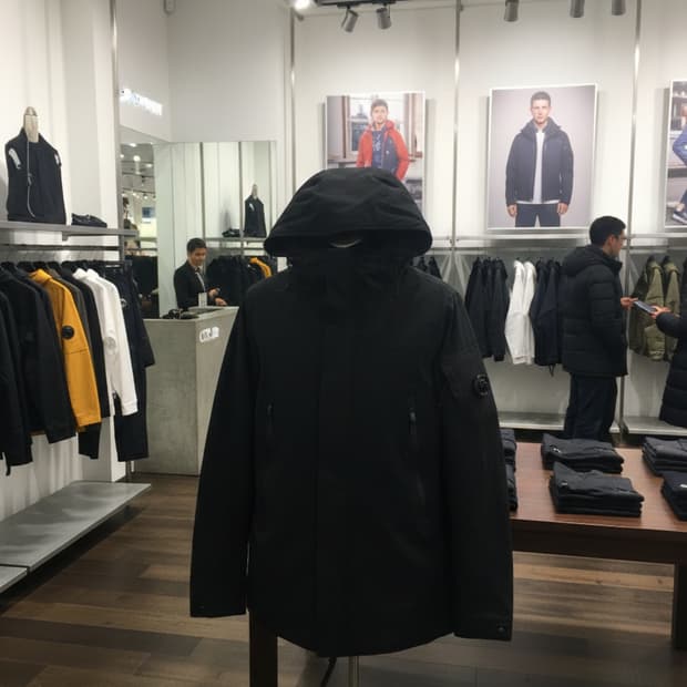 CP 컴퍼니 렌즈 소프트쉘 자켓(105사이즈)