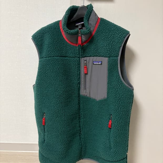 파타고니아 레트로 베스트 그린 XL