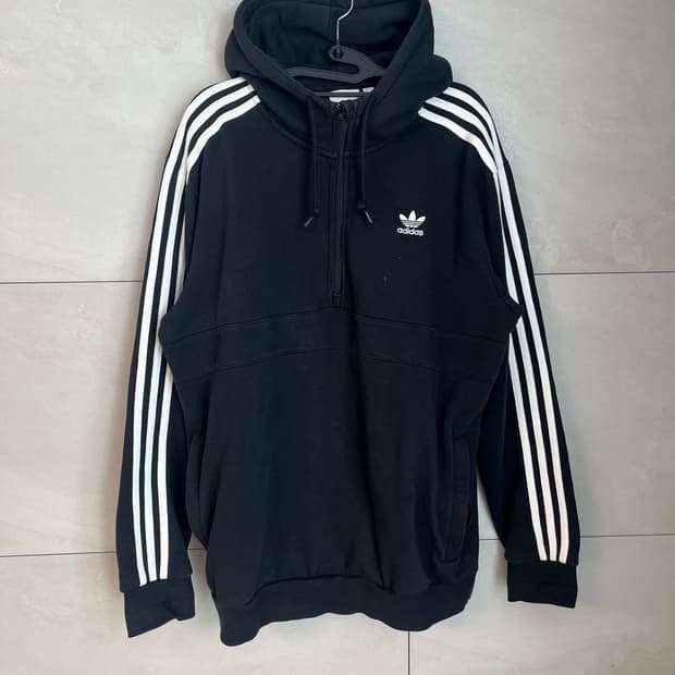 아디다스 풀오버 파이어버드 후드집업 [2XL]