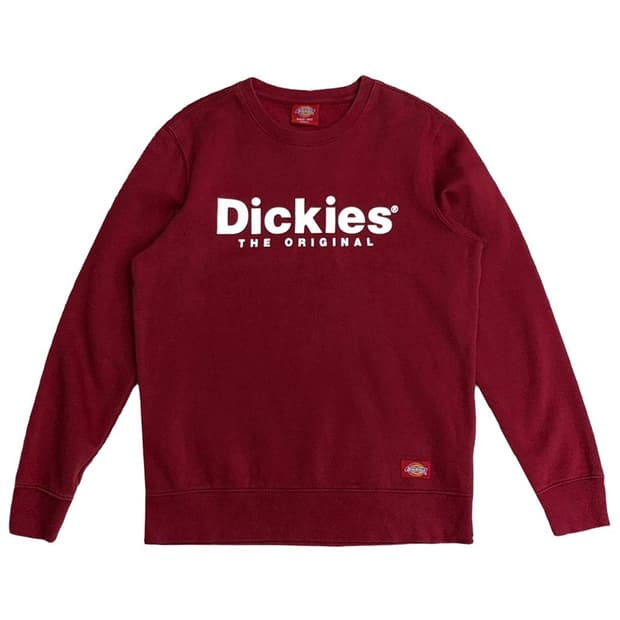 DICKIES 스펠로고 프린팅 맨투맨 S