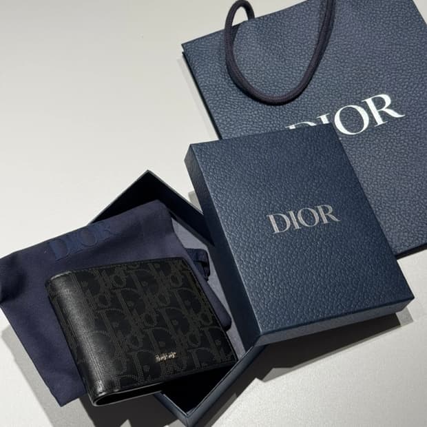 디올 남성 반지갑