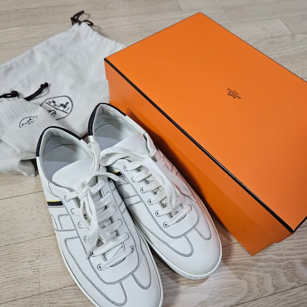 [42.5] 270-275 에르메스 부메랑 스니커즈