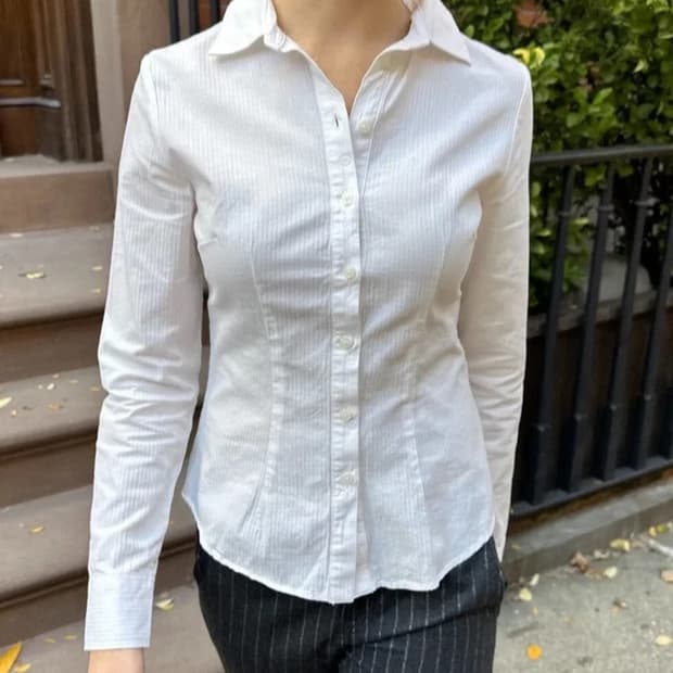 Brandy melville 스트라이프 셔츠