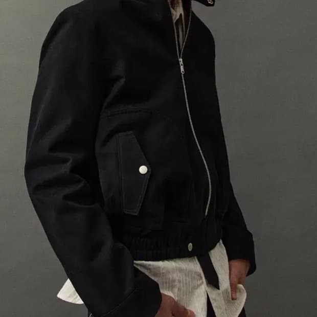 [새제품/OS] SEYGUN 헤링턴 블루종 자켓