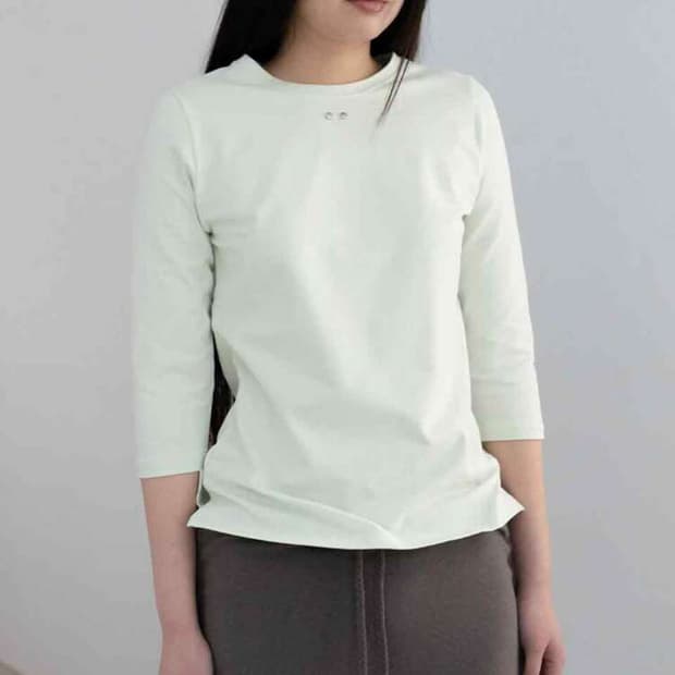 온스카 3/4 sleeve T 멜론
