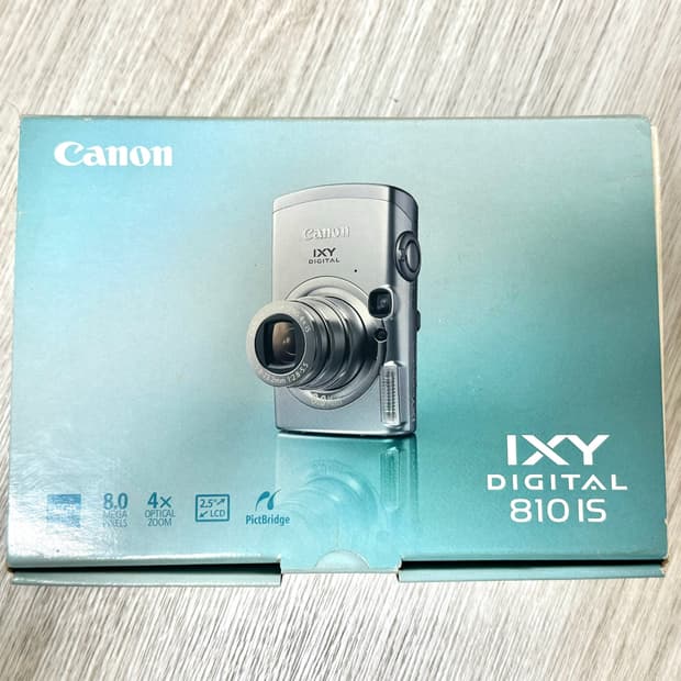 캐논 익시 810IS 디지털 카메라 실버 익서스 950