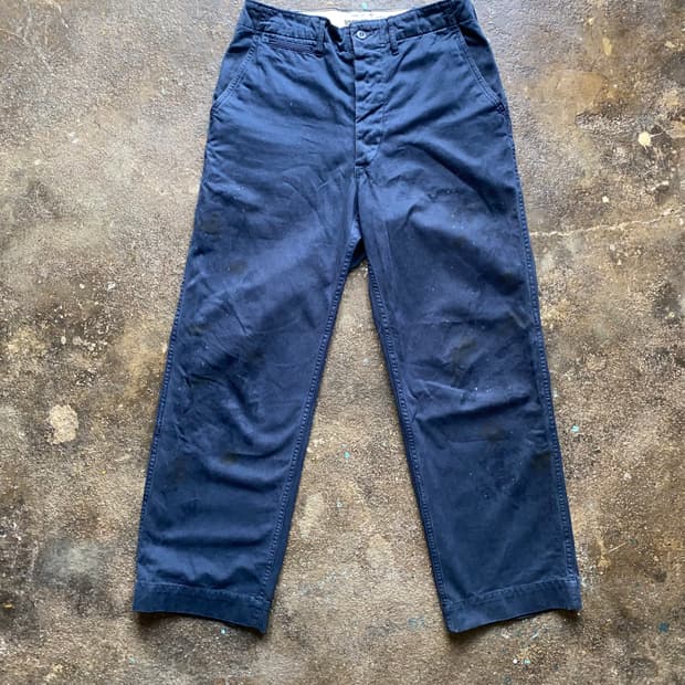 (S) BOW WOW WORK TROUSERS DUSTY 치노 팬츠