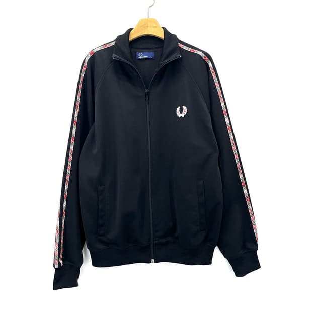 [Fred Perry] 프레드페리 체크 트랙탑 져지