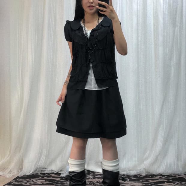 블랙 데일리 빈티지 세트