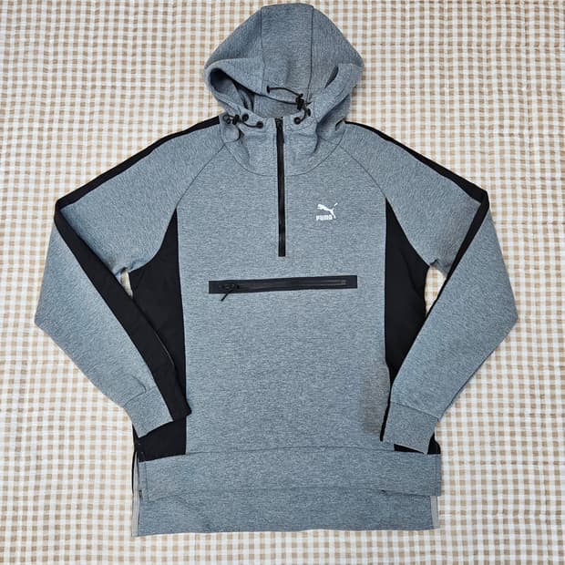 푸마 오버핏 후드티 남자100