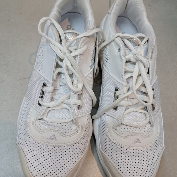 아디다스 MEGA 흰/오렌지 운동화 270(새상품)