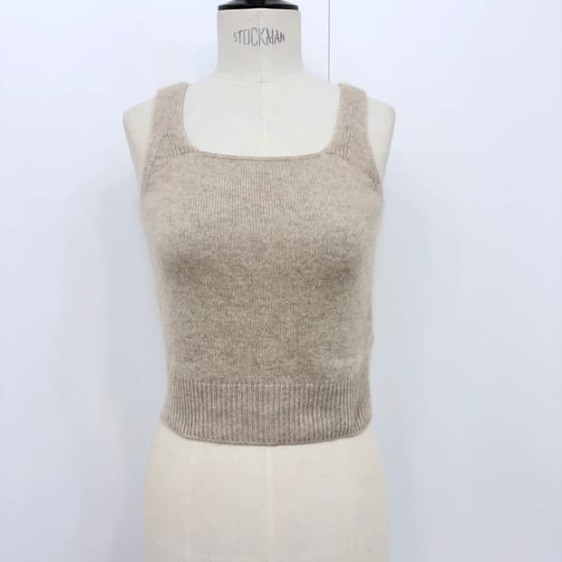 더캐시미어 23fw 나시 캐미솔 /100%캐시미어