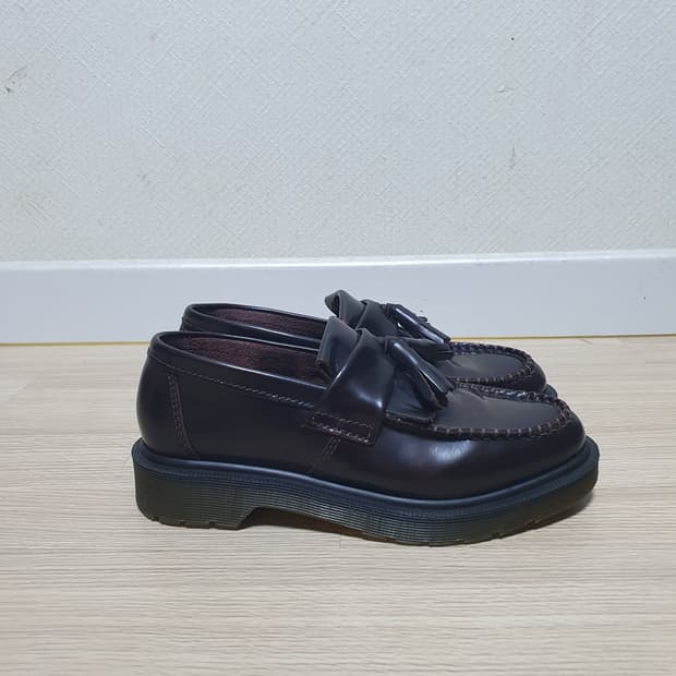 닥터마틴 버건디 아드리안 로퍼 230