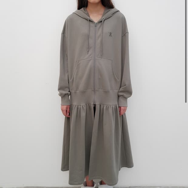 오픈와이와이 후디 원피스 롱