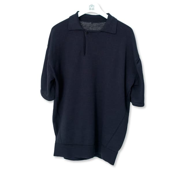 폴리테루 반팔 니트 럭비티 [Rugby 1/2 Knit Dark Navy