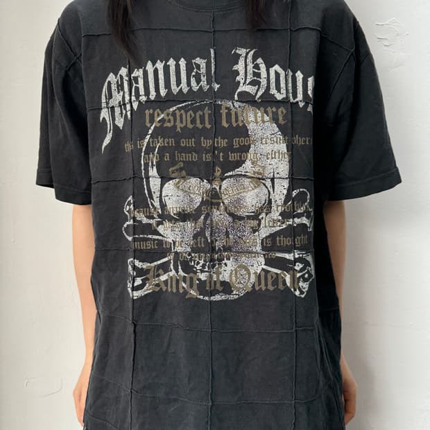 skull printing top