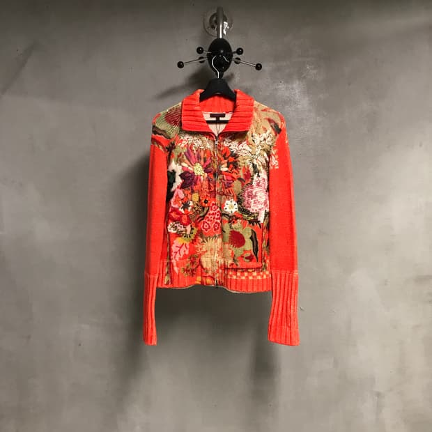 겐조 니트 집업 자켓 L(W)