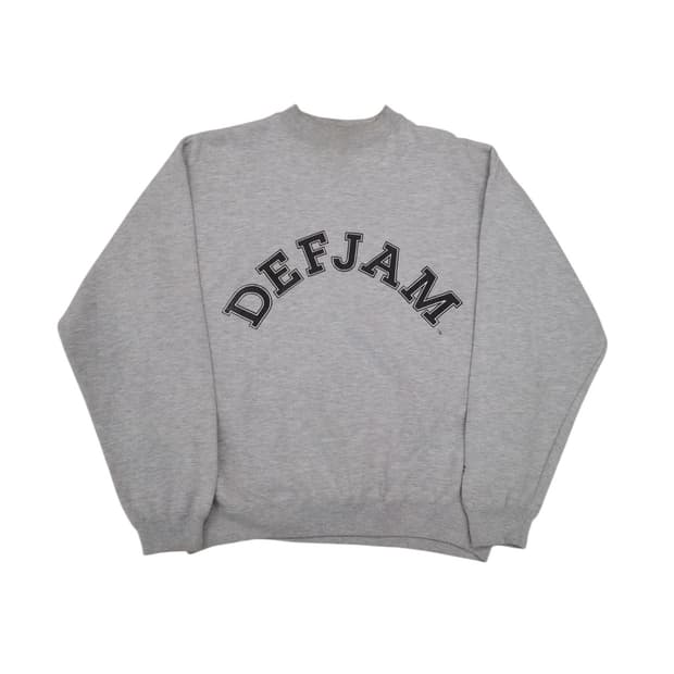 90‘s 데프잼 레코딩스 아치 로고 스웻셔츠
